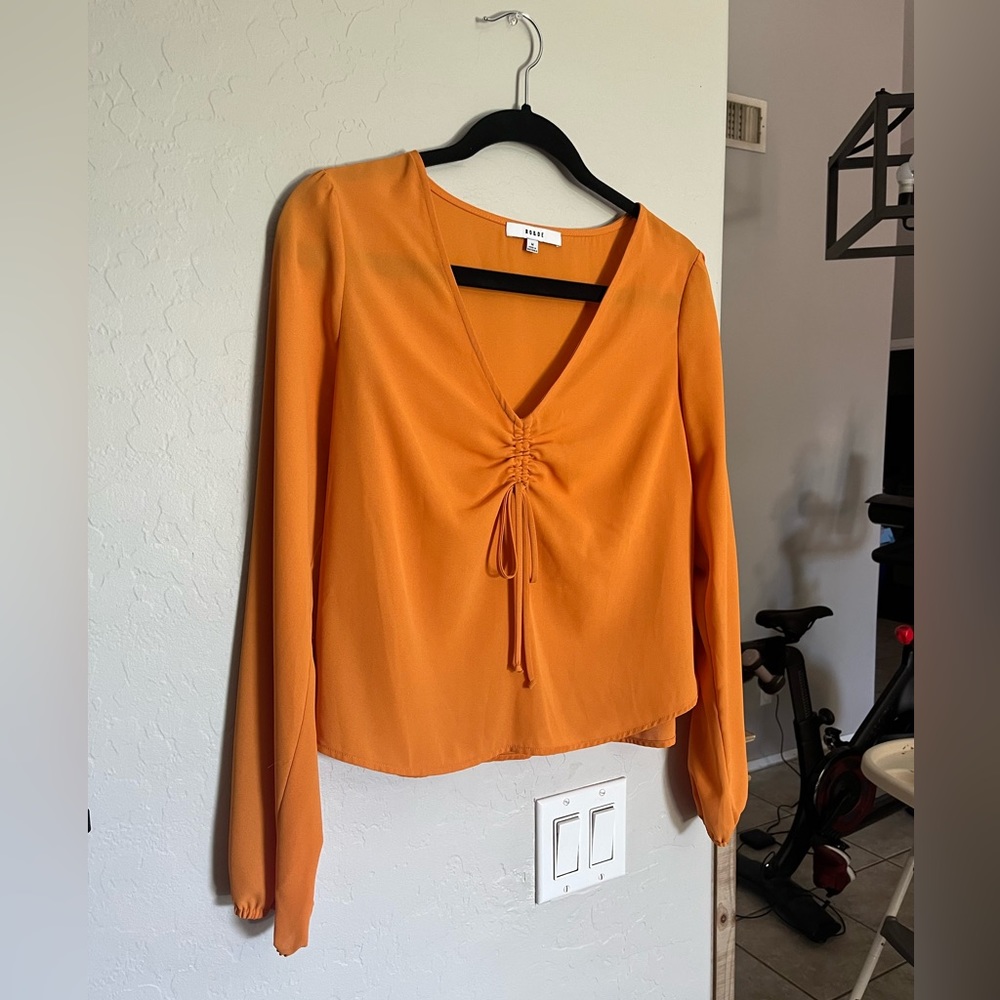 Ro&de Women's Peasant Top.
